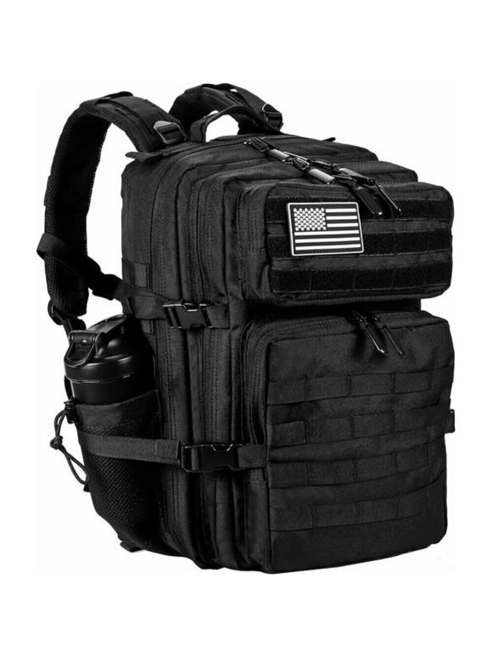 LHI Tactical Backpack 45L Military Molle Hiking Camping Survival Rucksack
